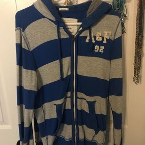 Abercrombie and Fitch Large Zip Up Jacket